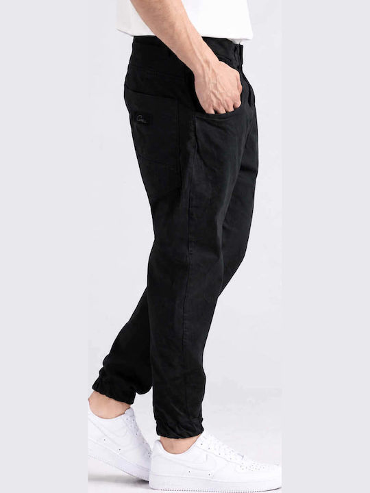 Blugi Bărbați Regular Fit Negri