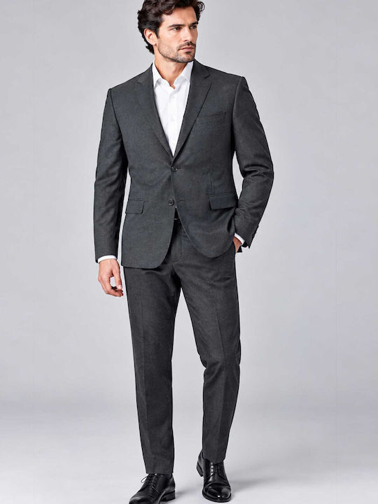 Boss Men's Suit with Regular Fit Grey