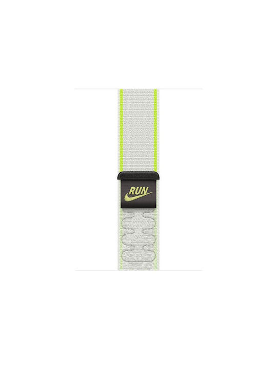 Apple Nike Sport Loop Λουράκι Υφασμάτινο Essential White (Apple Watch 44/45/46mm/Ultra 49mm)