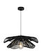Domoletti Candelabru Suspendat Negru cu Soclu E27