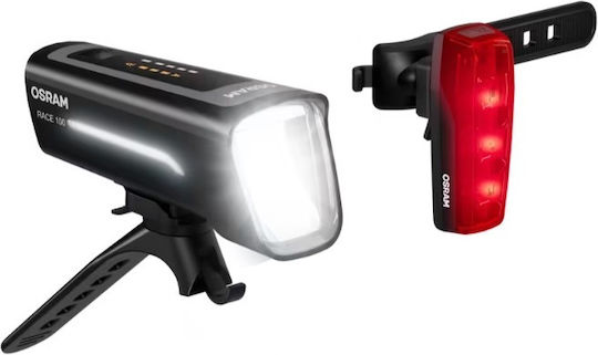 Osram 0034895 Wiederaufladbares Fahrradbeleuchtungsset
