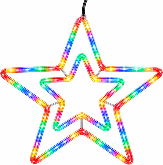 Star Stea de Crăciun Luminoasă din Plastic RGB Star Stea de Crăciun Luminoasă din Plastic RGB