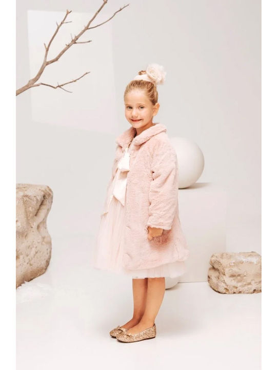 Baby Bloom Rosa Taufmantel