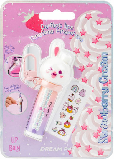 Tri-Coastal Design Lip Balm Tri-Coastal Bunny Strawberry Children's Lipstick / Lip Gloss
