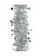 Decoris Illuminated Silver Christmas Garland 270cm