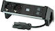 Bachmann Desk2 Alu Разклонител с 2 Гнезда и USB-A