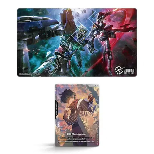 Gundam Card Game – Covoraș pentru cărți, Set Mobile Suit Gundam 00