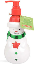 IDC Institute Christmas Snowman Orange & Cinnamon Liquid Soap 310ml