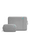 Set 13 Inch Laptop Case Accessory Pouch Tomtoc Sleeve 34 × 24.5 × 4 Cm Dark Grey
