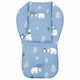 Queen Mother Kinderwagenmatratze Blau