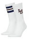 Levi's Reg Cut Ls Ανδρικές Κάλτσες White/red/blue 2Pack