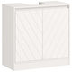 HomCom Blat Fără Lavoar din Melamină L60xA30xÎ59,8cm Alb