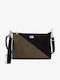 Γυναικείο Clutch Suede Μαύρο