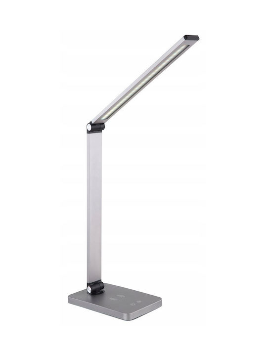 Platinet Lampă de Birou cu LED, de Culoare Argintie