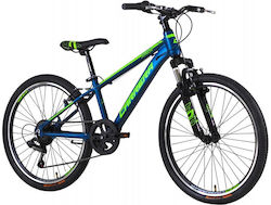 Carrera 24 Παιδικό Mountainbike με Skeleto Aluminium Blau Carrera 24 Παιδικό Mountainbike με Skeleto Aluminium Blau