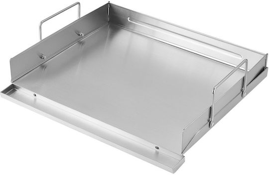 Vevor Grill Plate with Smooth Stainless Steel Surface 46cm x 41cm