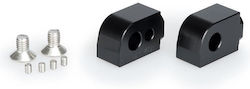 Adjustable Passenger Foot Peg Adapter Black Puig 20520n