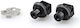 Адаптер за Пътнически Степенки Черен Puig 7249n Bmw R 1250 Gs Triple Black 2021-23 R1200gs 2013-18 R1250gs 2018-24
