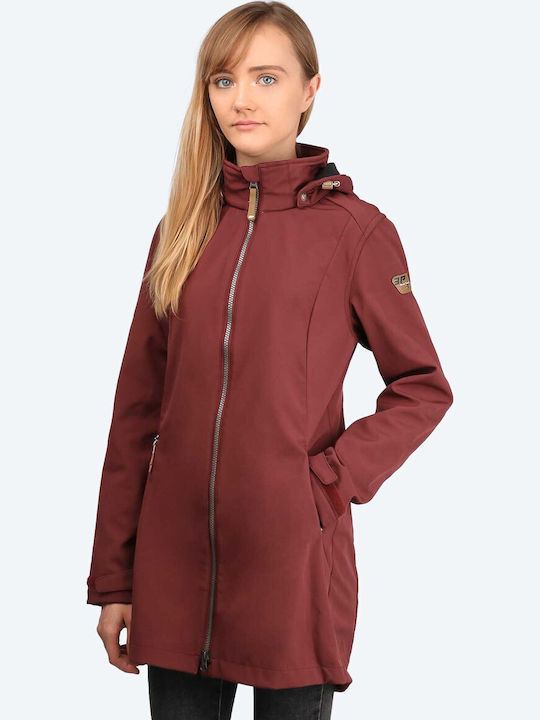Softshell Γυναικείο Μπουφάν Κόκκινο
