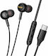 M120 In Ear Handsfree слушалки с USB-C конектор Черни