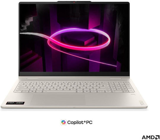 Lenovo Yoga 7 2-in-1 16AGP11 16" OLED тъчскрийн 120Hz (Ryzen AI 400 Series-7 445/32GB/1TB SSD/W11 Home) цвят морска раковина (клавиатура на български)