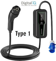 Digital IQ Φορτιστής 7kW με Ενσωματωμένο Καλώδιο 5m Type 2 Digital IQ Φορτιστής 7kW με Ενσωματωμένο Καλώδιο 5m Type 2