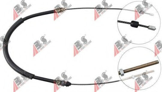 Handbremsseil Peugeot 405 87–95 Hinten Links 474575