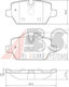 Задни Спирачни Накладки BMW 1 E87 04 1 E90 05 Мини Countryman 10 23623.17.0