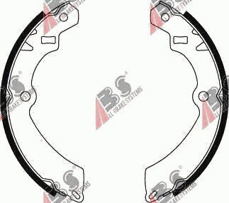 Bremsbacken Suzuki Vitara 88–98 5321060a00