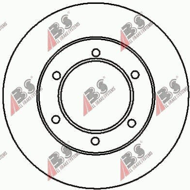 Bremsscheibe Mitsubishi Canter 86 Vorderseite Mb295971