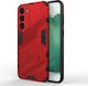 Punk Armor Твърд Калъф със Стойка Червен за Samsung Galaxy S23 Plus 5G