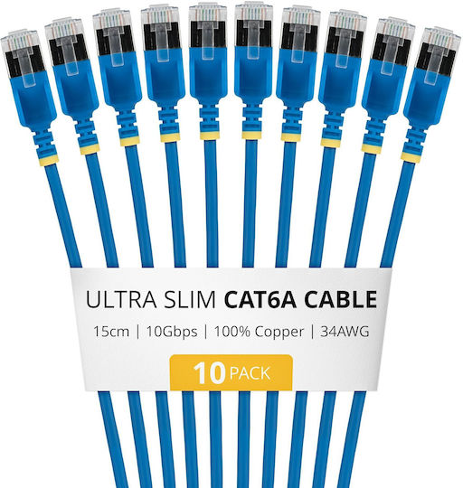 StarTech U/UTP Cat.6a (Gigabit) Ethernet Network Cable 0.15m