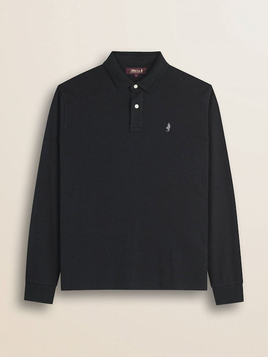 Poloshirt Schwarz