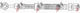 Daewoo Leganza 97-04 P Flexible Brake Pipe 96222050