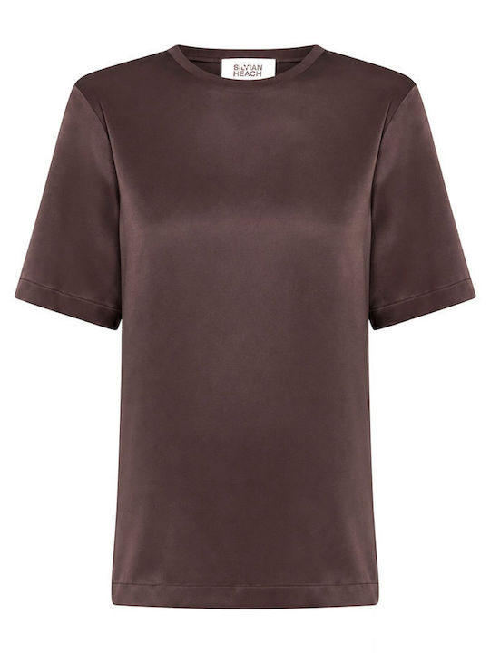 Women's Dark Brown T-shirt