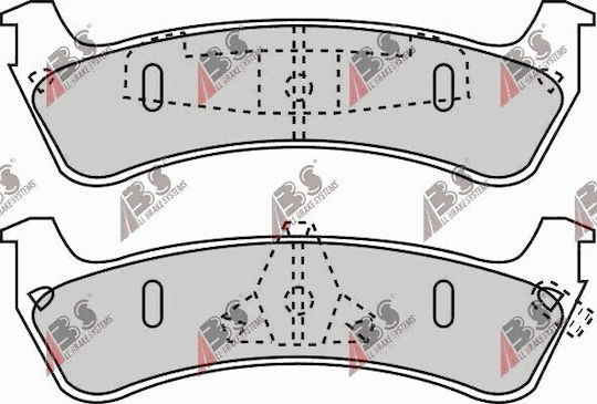Brake Clocks Ford Explorer 96 Rear 23627.15.0