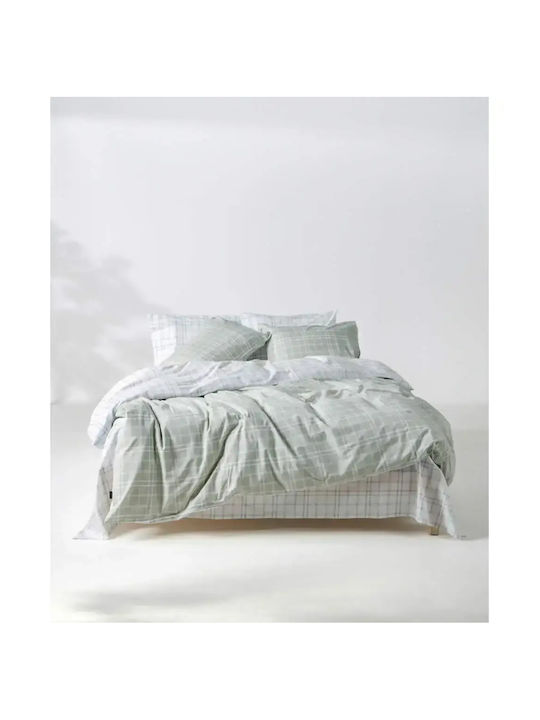 Kentia Loft Jinu Double Fitted Sheet Set 160x20...