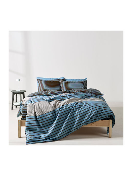Kentia Esra Σετ Παπλωματοθήκη Βαμβακερή 165x245...