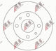 Brake Disc Fiat Uno Polonez Ibiza 93 4385812