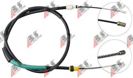 Handbrake Cable Citroen Zx 96-97 Left Rear 4745k4