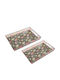 Espiel Decorative Rectangular Glass Tray 40x25.7x3.7cm 2 Pieces