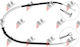 Handbrake Cable Fiat Multipla 99-08 Left T 60654885