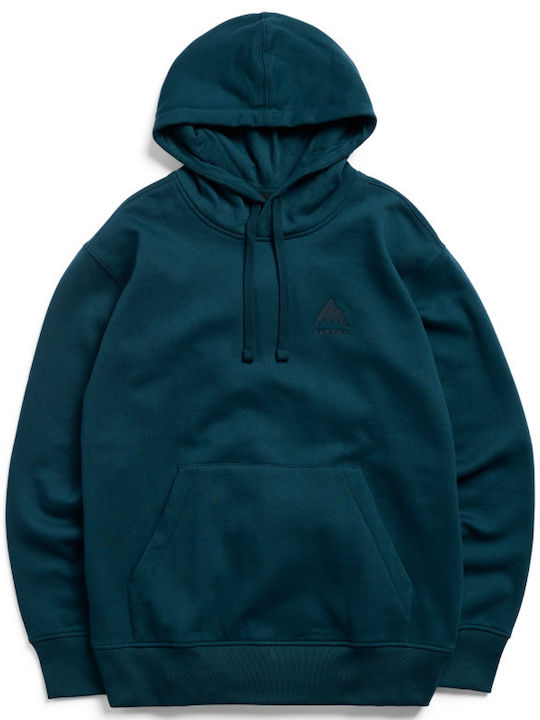 Burton Mountain Φούτερ με Κουκούλα Atlantic Teal