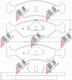 Brake Pads Kia Sephia 93-96 23266.18.0