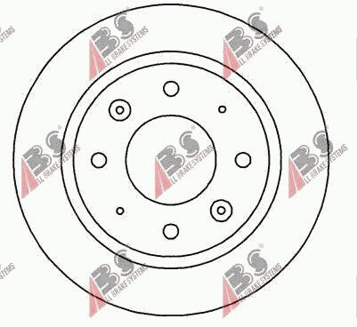 Bremsscheibe Kia Carens 00-06 Hinten 0k9aa26251