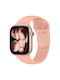 Tech-Protect Λουράκι Σιλικόνης Ροζ (Apple Watch 44/45/46mm/Ultra 49mm)