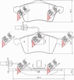 Front Brake Pads Vw Transporter T4 90 21885.20.4