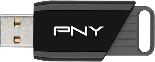 PNY Attaché X 128GB USB 3.2 Stick Μαύρο