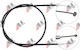 Handbrake Cable Vw Touareg 03 Front 7l0721556