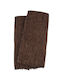 Sunshine Cuvertură pentru Fotoliu din Chenille 180x180 cm Dark Brown